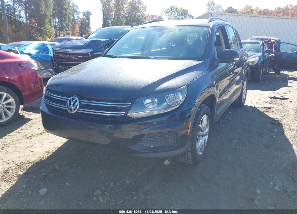 2017 VOLKSWAGEN TIGUAN 2.0T/2.0T S VIN: WVGAV7AX2HK020238