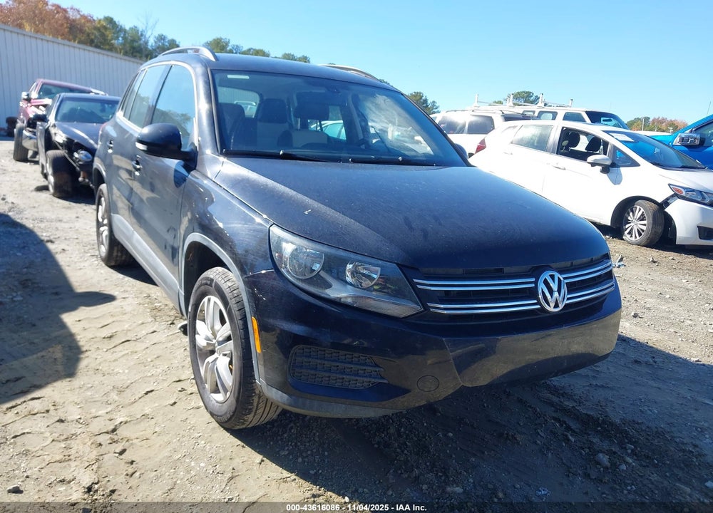 2017 VOLKSWAGEN TIGUAN 2.0T/2.0T S VIN: WVGAV7AX2HK020238