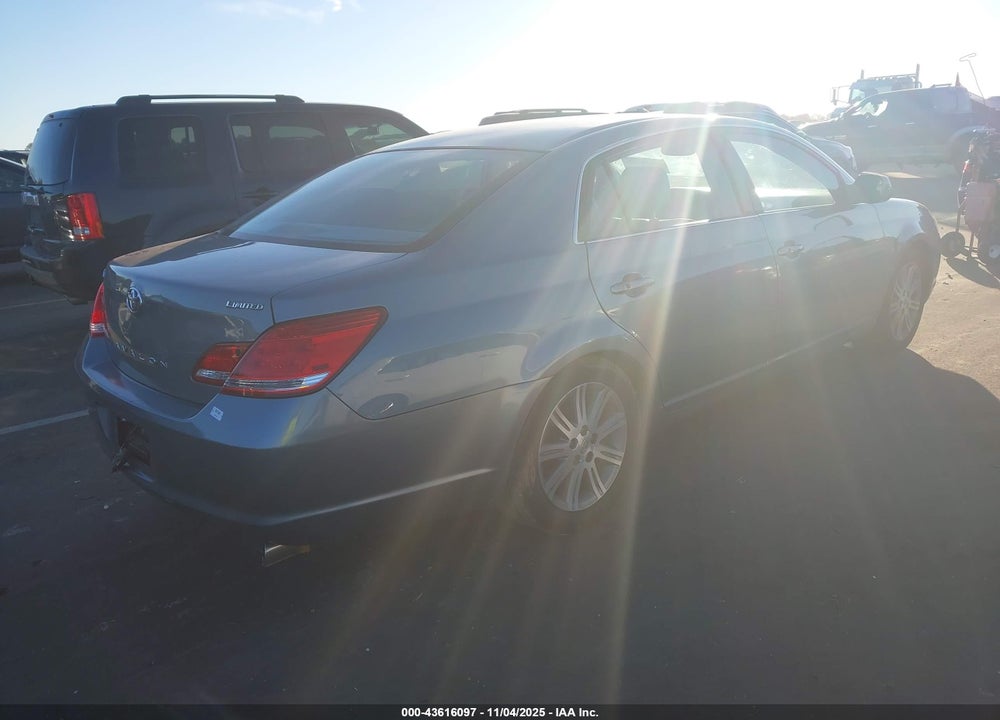 2007 TOYOTA AVALON VIN: 4T1BK36B97U222841