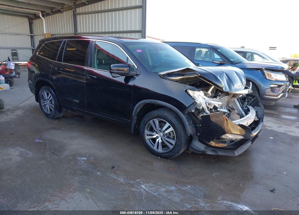 2016 HONDA PILOT EX-L VIN: 5FNYF6H6XGB097247