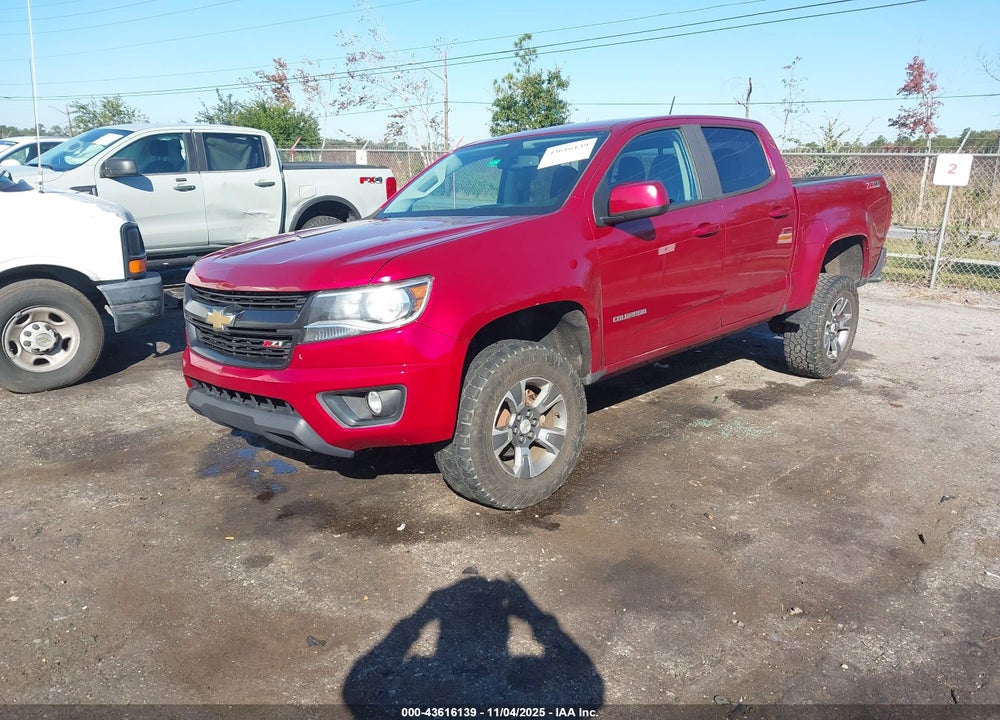 2017 CHEVROLET COLORADO VIN: 1GCGTDEN6H1250009