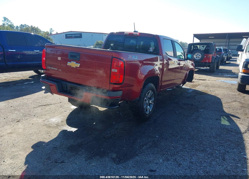 2017 CHEVROLET COLORADO VIN: 1GCGTDEN6H1250009