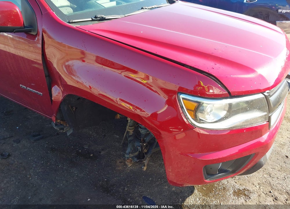 2017 CHEVROLET COLORADO VIN: 1GCGTDEN6H1250009