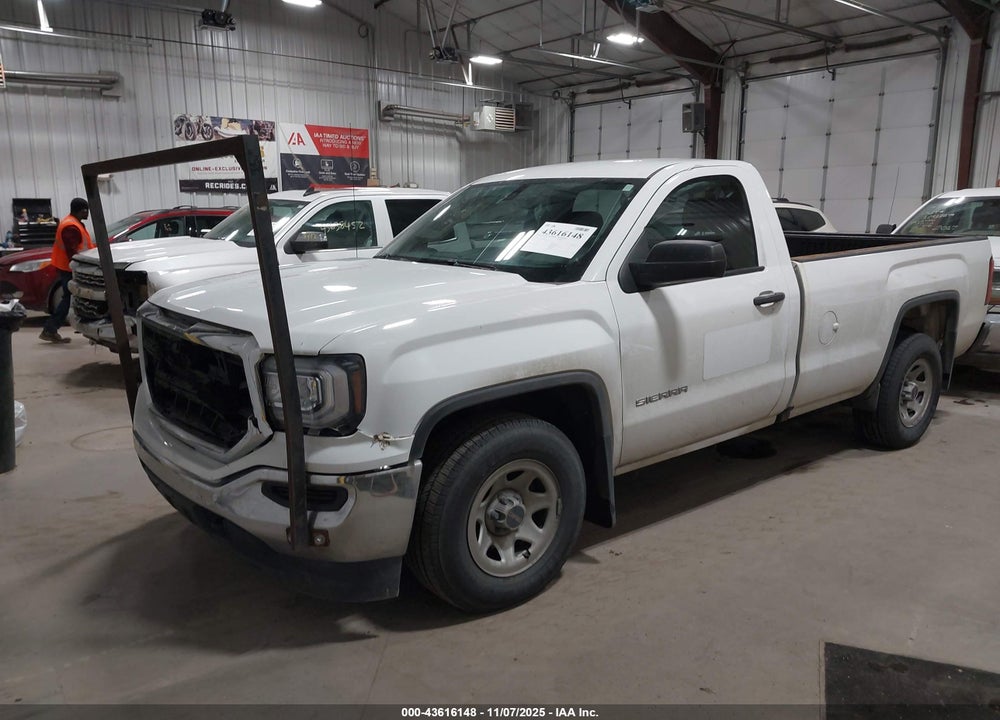 2018 GMC SIERRA C1500 VIN: 1GTN1LEC2JZ901536