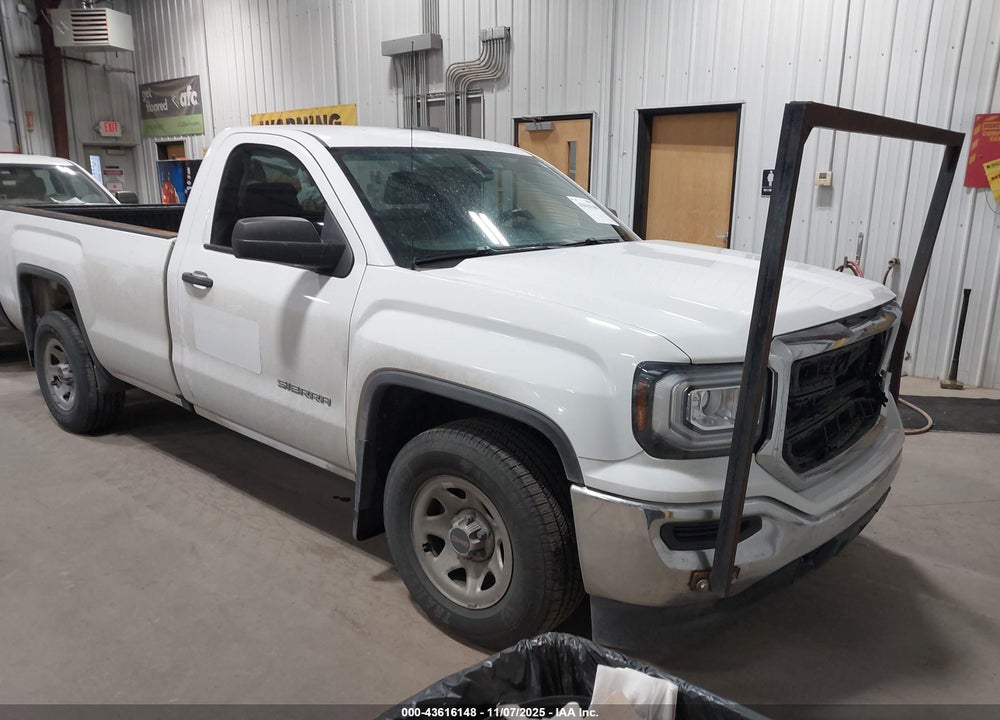 2018 GMC SIERRA C1500 VIN: 1GTN1LEC2JZ901536