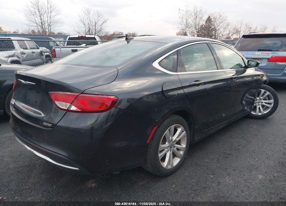 2017 CHRYSLER 200 LIMITED PLATINUM VIN: 1C3CCCAB5HN500051
