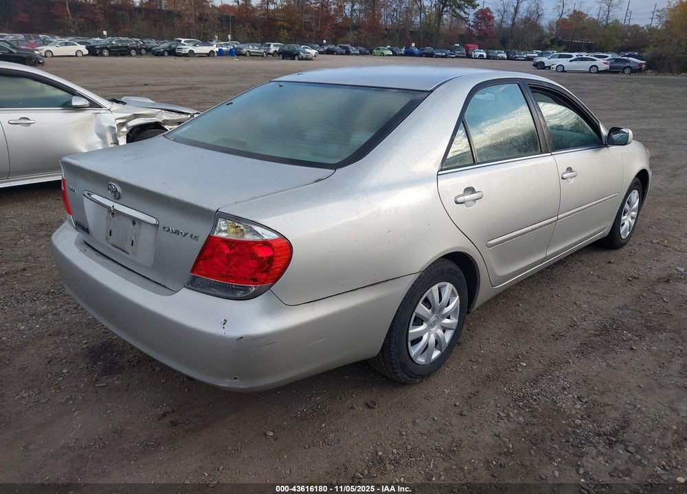2005 TOYOTA CAMRY VIN: 4T1BE30K05U987403