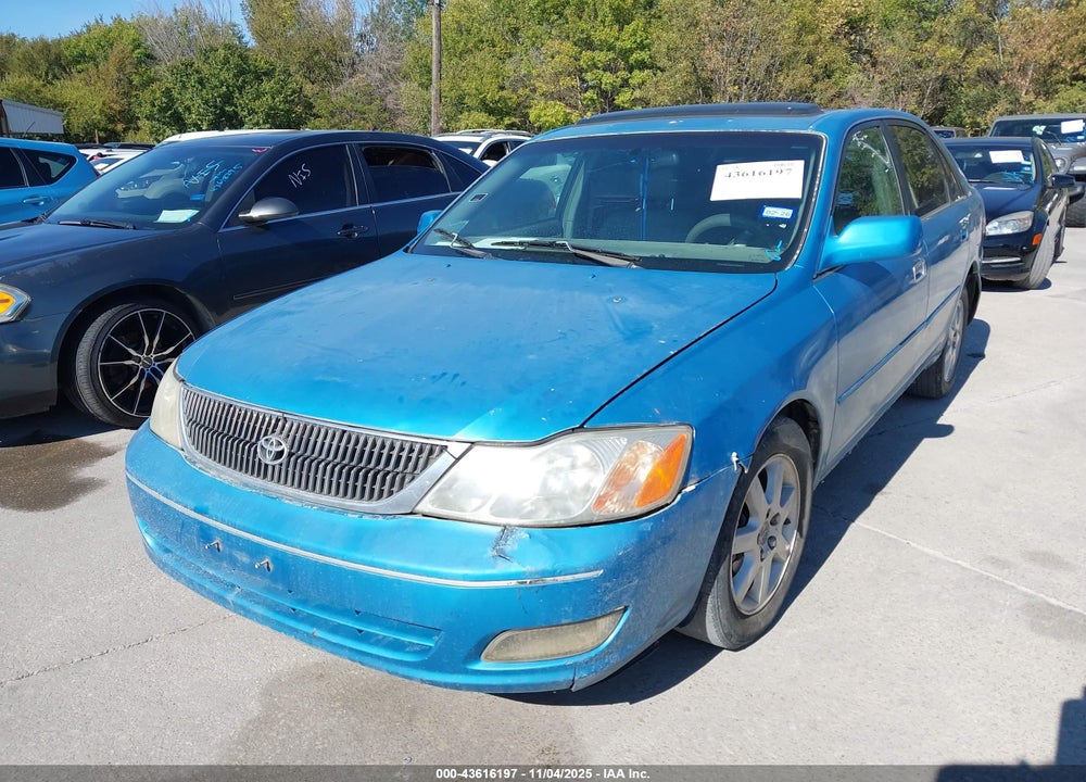 2001 TOYOTA AVALON VIN: 4T1BF28B61U143579