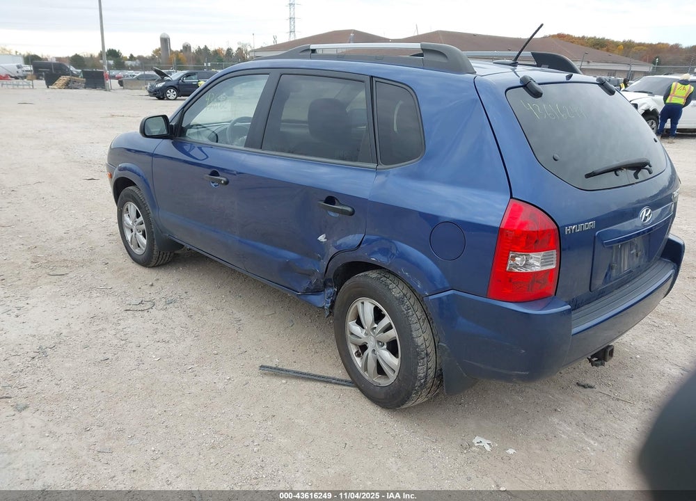 2009 HYUNDAI TUCSON GLS VIN: KM8JM12B89U128372