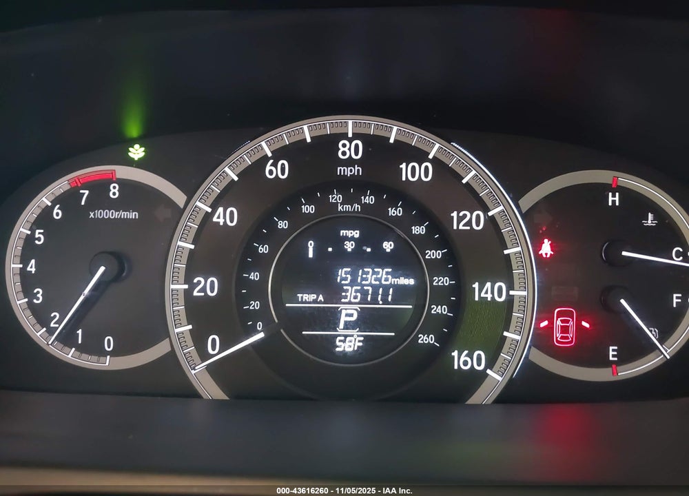 2016 HONDA ACCORD VIN: 1HGCR2F34GA207335