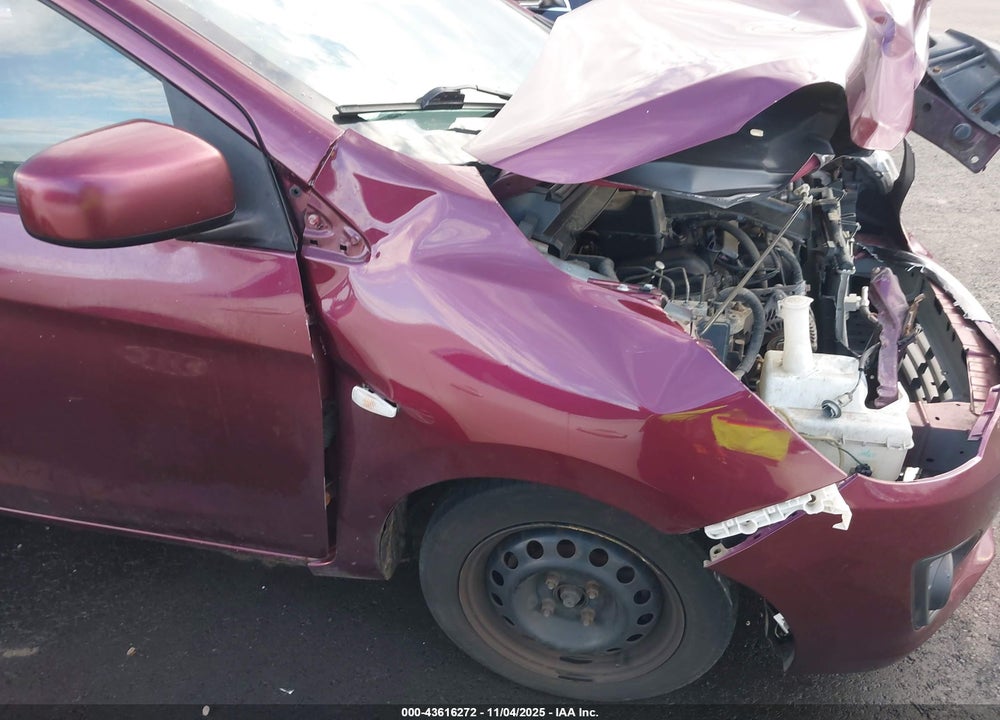 2018 MITSUBISHI MIRAGE G4 ES VIN: ML32F3FJ5JHF08322
