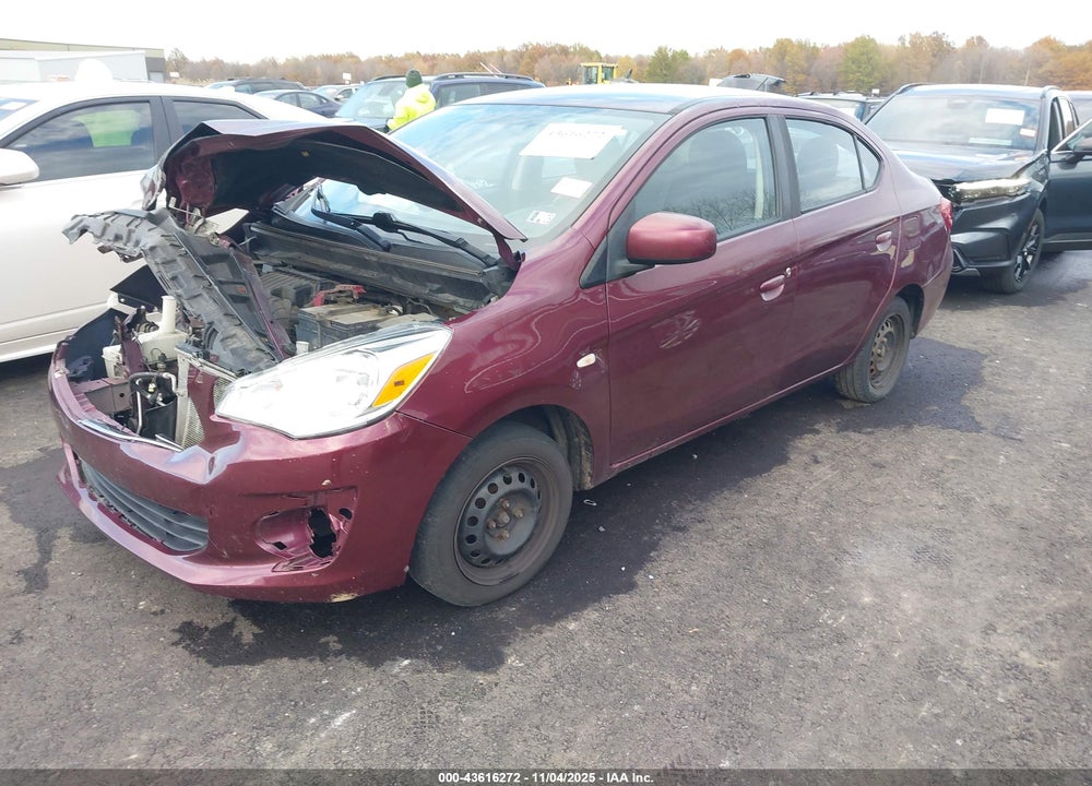 2018 MITSUBISHI MIRAGE G4 ES VIN: ML32F3FJ5JHF08322