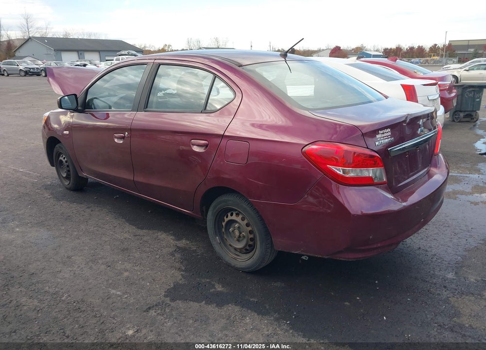 2018 MITSUBISHI MIRAGE G4 ES VIN: ML32F3FJ5JHF08322