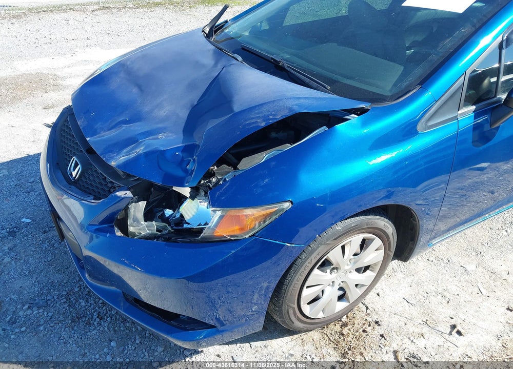 2012 HONDA CIVIC VIN: 2HGFG3B50CH543401