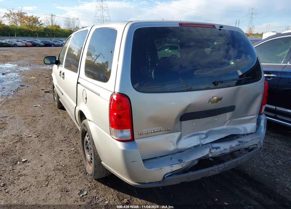 2006 CHEVROLET UPLANDER LS VIN: 1GNDV23L66D208803