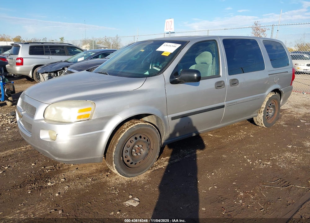 2006 CHEVROLET UPLANDER LS VIN: 1GNDV23L66D208803