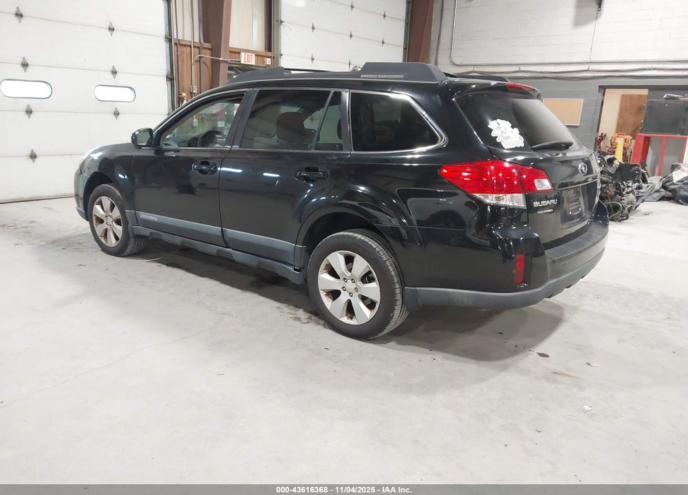 2011 SUBARU OUTBACK VIN: 4S4BRBCC1B3345552