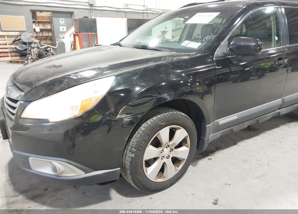 2011 SUBARU OUTBACK VIN: 4S4BRBCC1B3345552