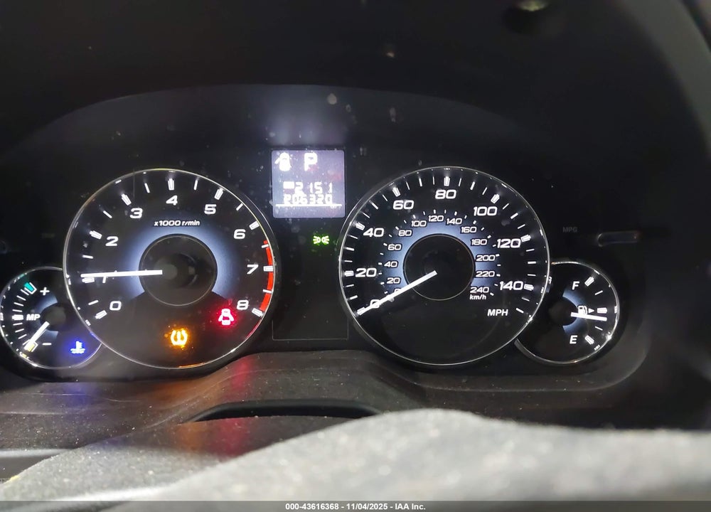 2011 SUBARU OUTBACK VIN: 4S4BRBCC1B3345552