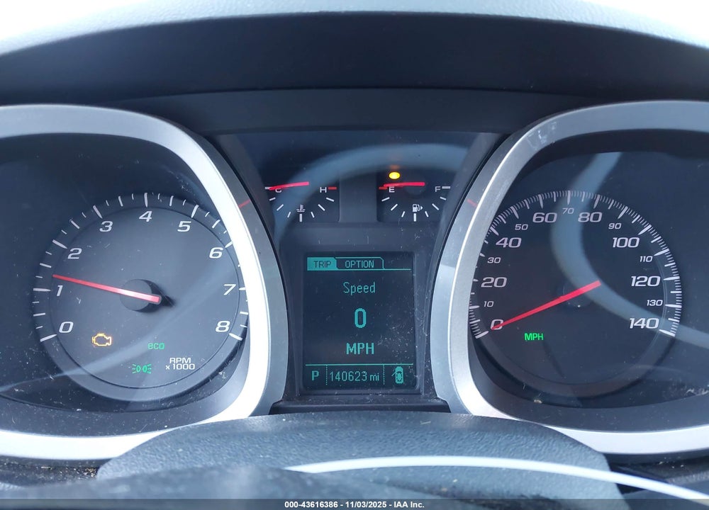 2013 CHEVROLET EQUINOX 1LT VIN: 1GNALDEKXDZ106834