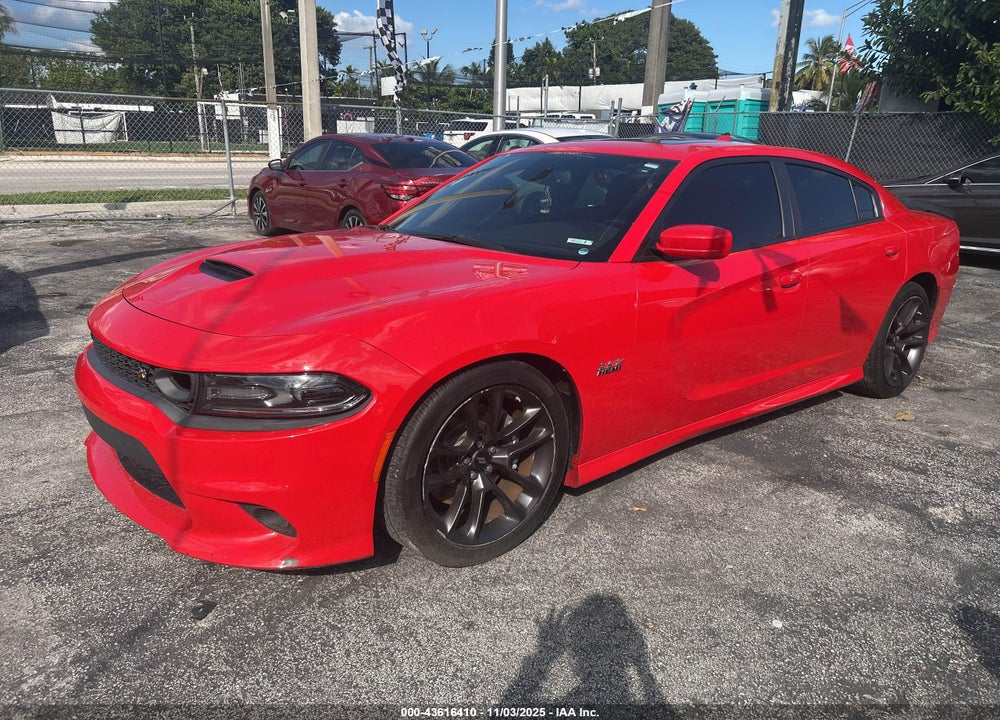 2020 DODGE CHARGER SCAT PACK RWD VIN: 2C3CDXGJ0LH160120