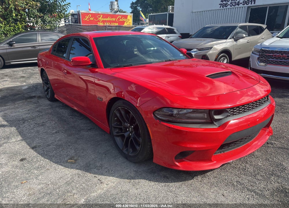 2020 DODGE CHARGER SCAT PACK RWD VIN: 2C3CDXGJ0LH160120
