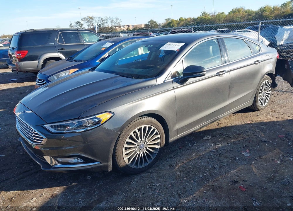 2017 FORD FUSION SE VIN: 3FA6P0HD7HR184500