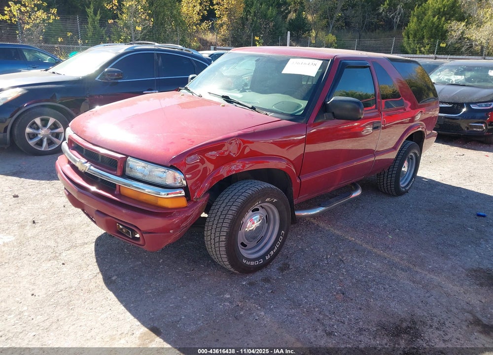 2004 CHEVROLET BLAZER LS VIN: 1GNCT18X04K108891