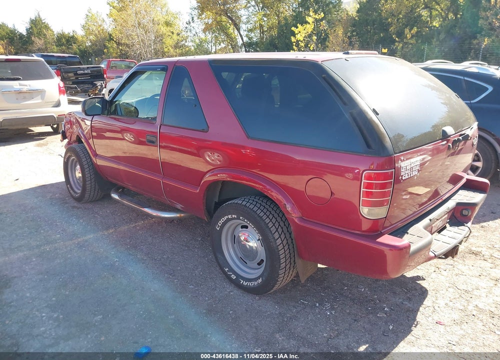 2004 CHEVROLET BLAZER LS VIN: 1GNCT18X04K108891