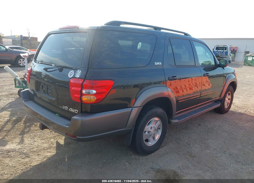 2003 TOYOTA SEQUOIA SR5 V8 VIN: 5TDBT44A73S153163