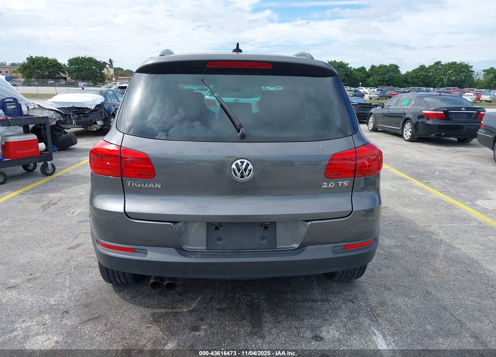 2015 VOLKSWAGEN TIGUAN SE VIN: WVGAV7AX5FW512722