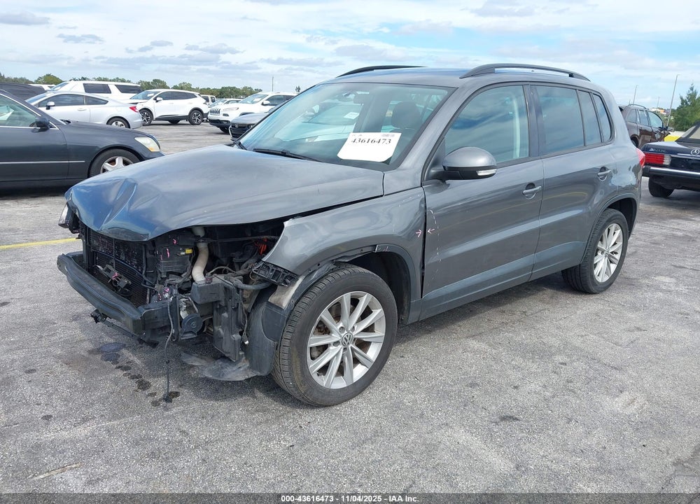 2015 VOLKSWAGEN TIGUAN SE VIN: WVGAV7AX5FW512722