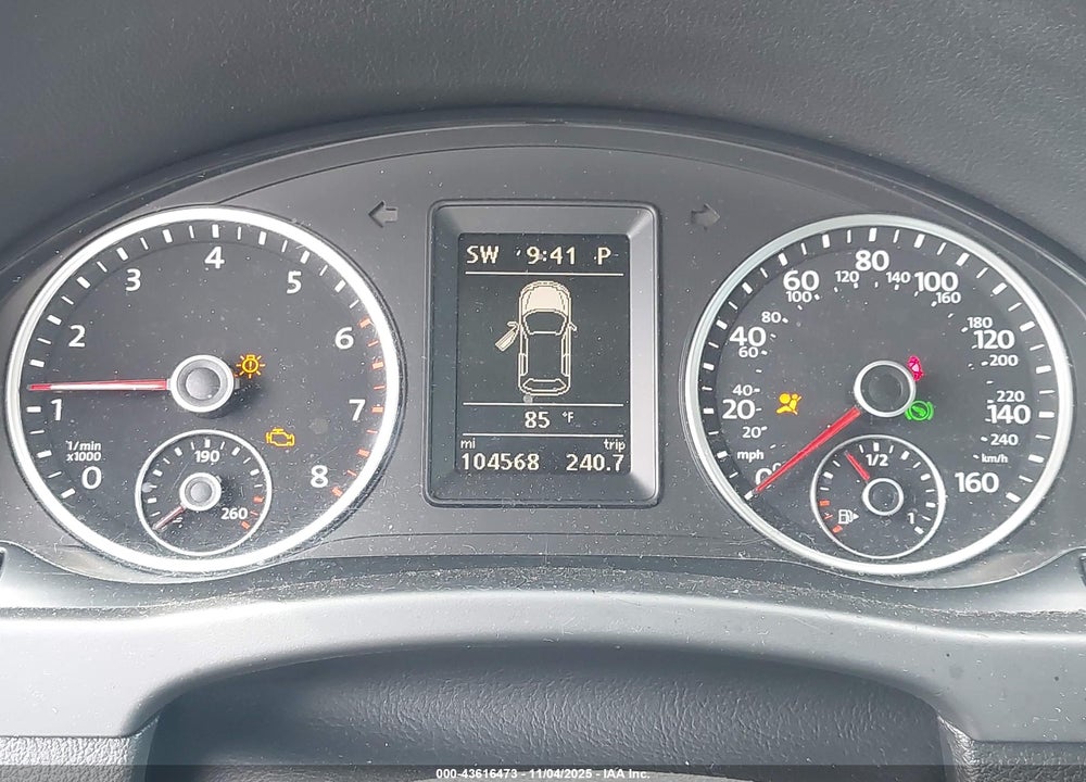 2015 VOLKSWAGEN TIGUAN SE VIN: WVGAV7AX5FW512722
