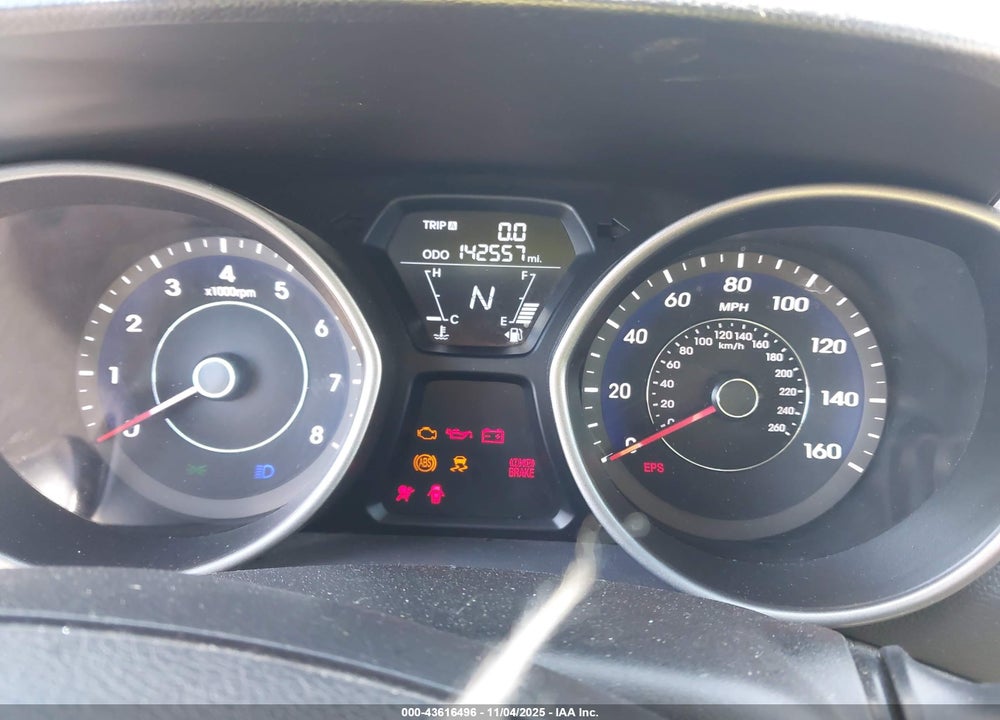 2013 HYUNDAI ELANTRA GLS VIN: 5NPDH4AE1DH304958