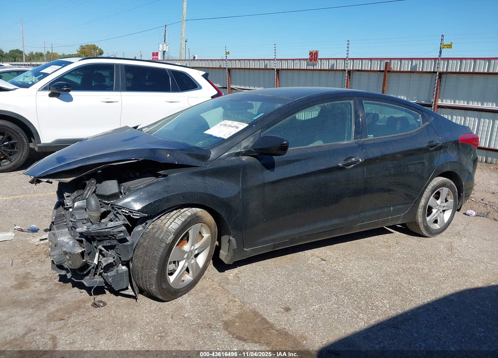 2013 HYUNDAI ELANTRA GLS VIN: 5NPDH4AE1DH304958