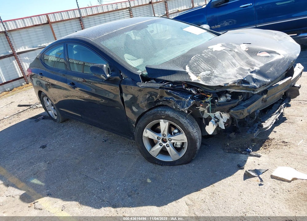 2013 HYUNDAI ELANTRA GLS VIN: 5NPDH4AE1DH304958