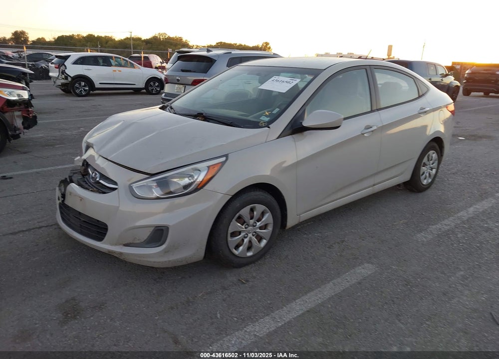 2016 HYUNDAI ACCENT VIN: KMHCT4AE1GU028362