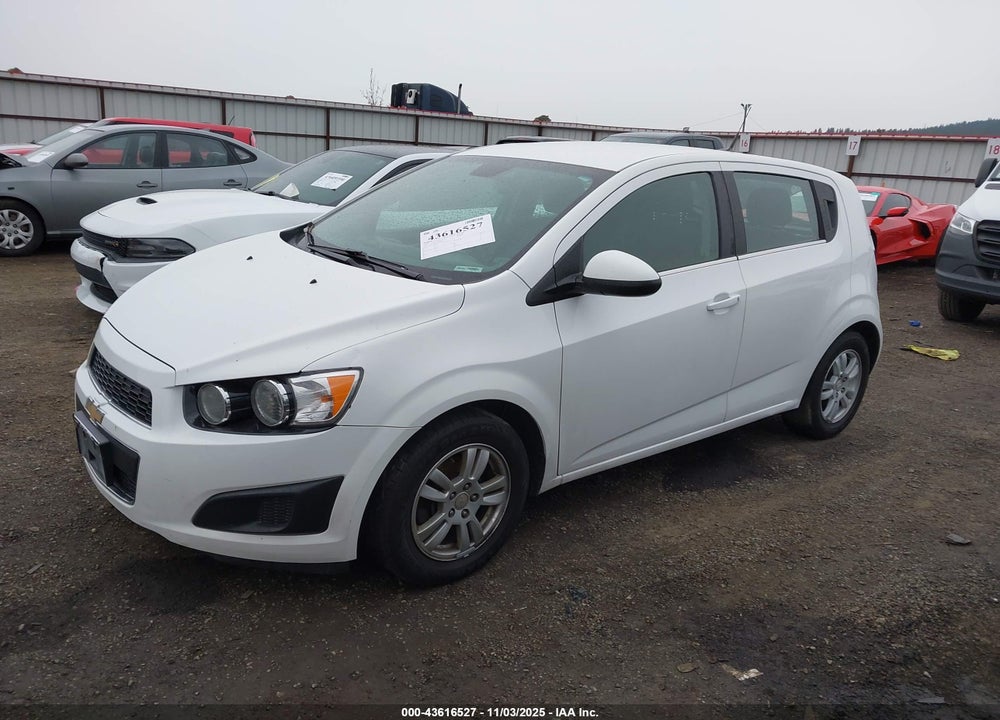 2013 CHEVROLET SONIC LT AUTO VIN: 1G1JC6SHXD4221694