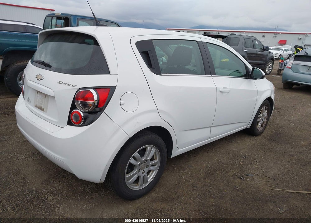 2013 CHEVROLET SONIC LT AUTO VIN: 1G1JC6SHXD4221694