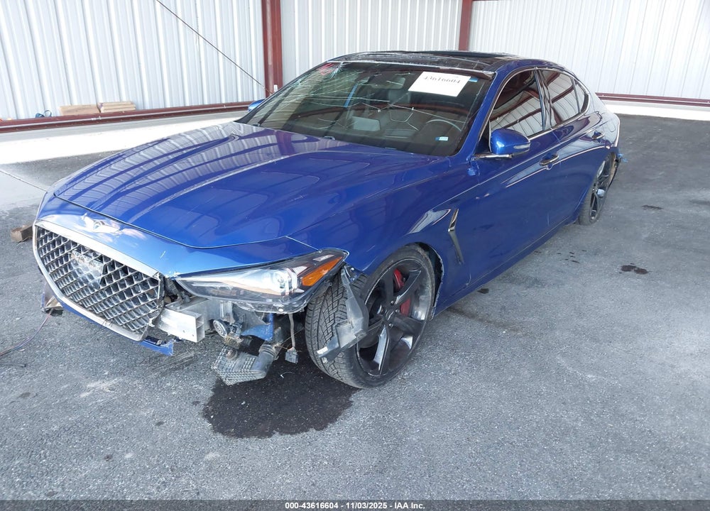 2019 GENESIS G70 3.3T ADVANCED VIN: KMTG34LE5KU025171