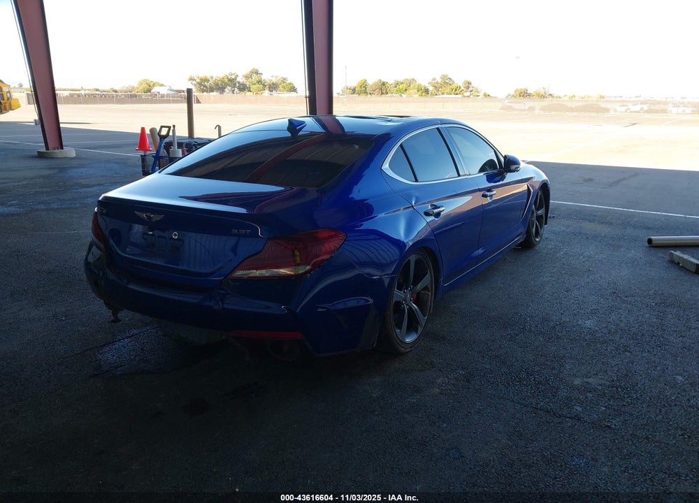 2019 GENESIS G70 3.3T ADVANCED VIN: KMTG34LE5KU025171