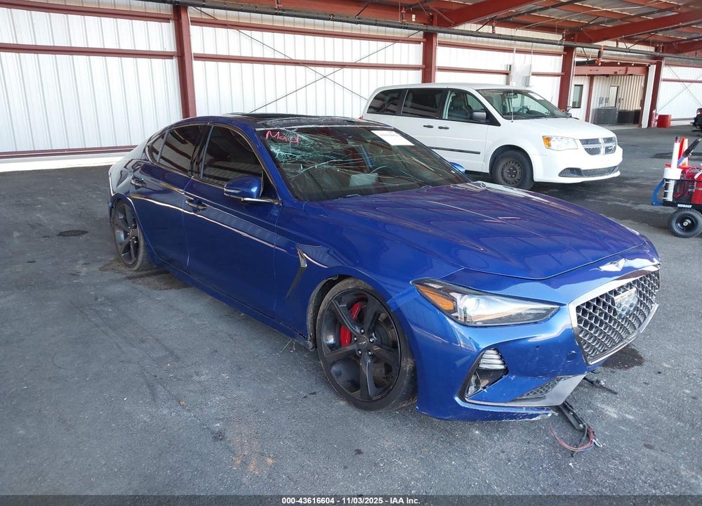 2019 GENESIS G70 3.3T ADVANCED VIN: KMTG34LE5KU025171