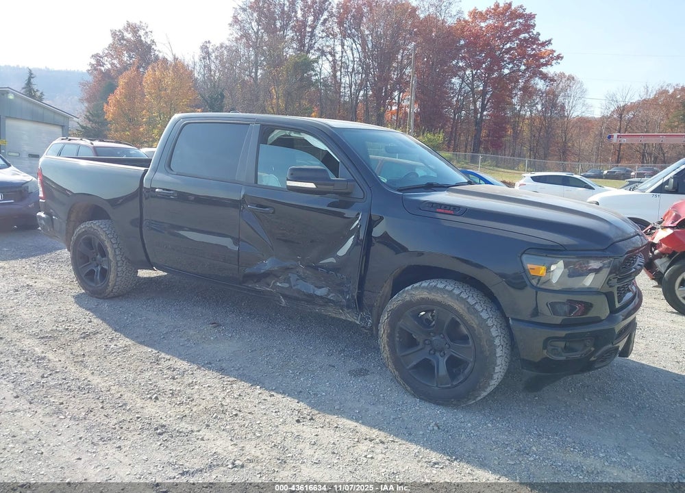 2022 RAM 1500 BIG HORN  4X4 5'7 BOX VIN: 1C6SRFFM6NN374741