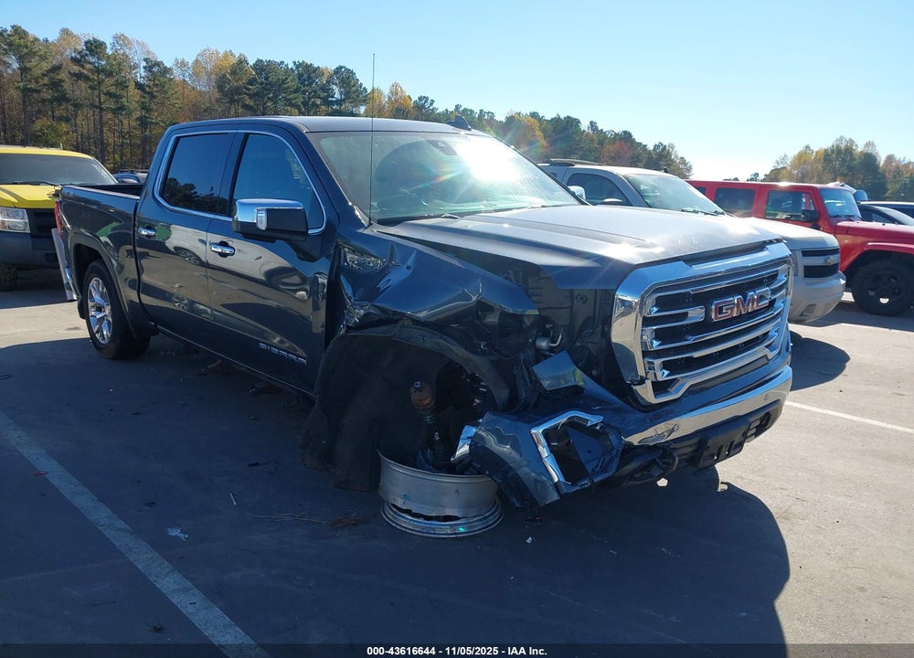2021 GMC SIERRA 1500 4WD  SHORT BOX SLT VIN: 1GTU9DED2MZ132205