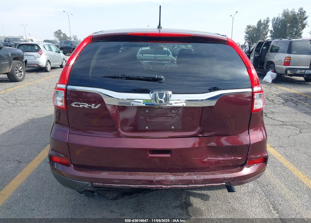 2015 HONDA CR-V VIN: 2HKRM3H51FH525335