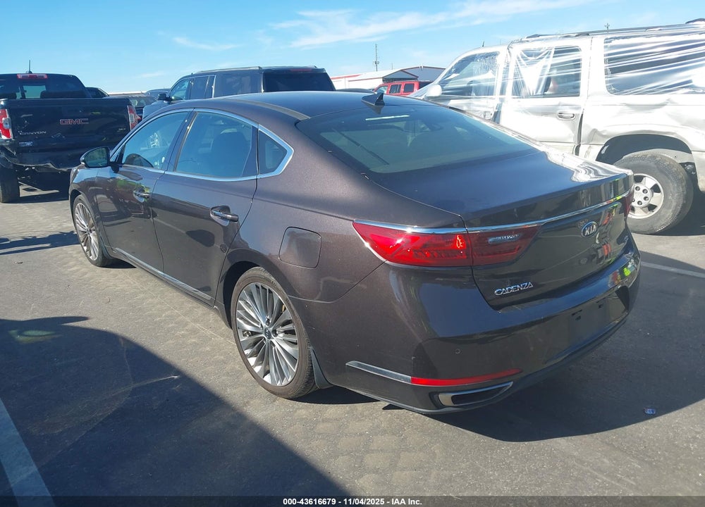 2017 KIA CADENZA LIMITED VIN: KNALC4J15H5066820
