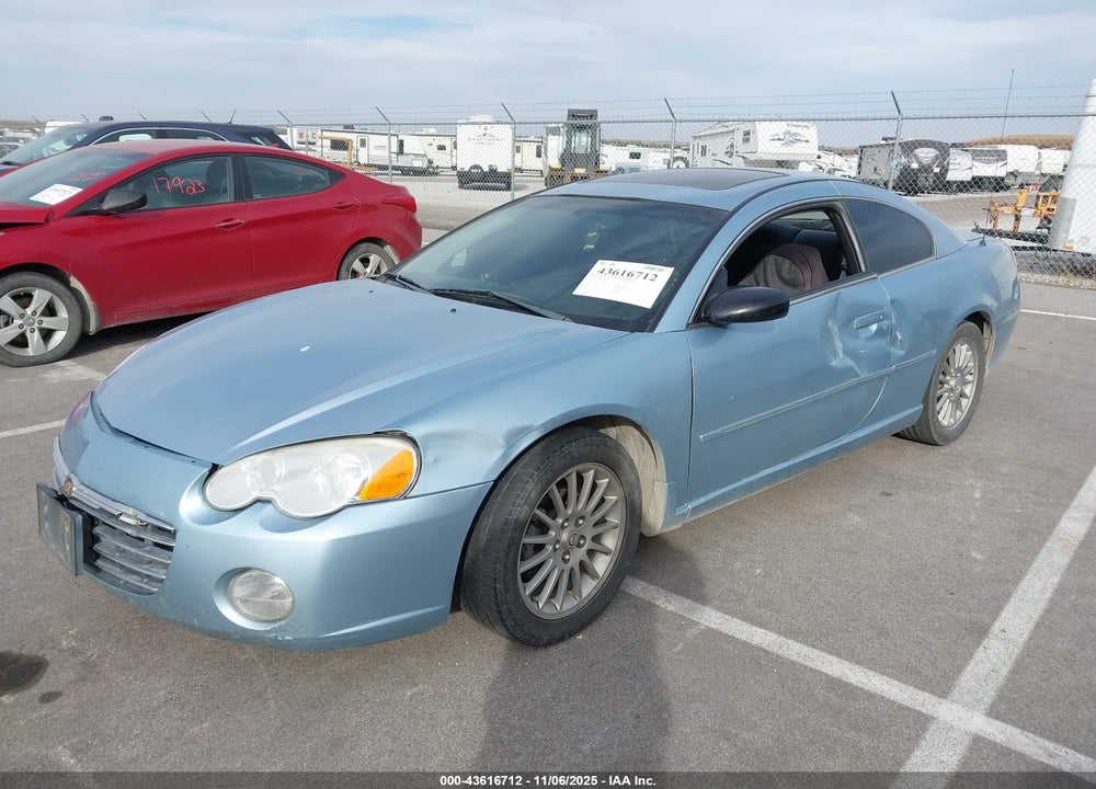 2004 CHRYSLER SEBRING LIMITED VIN: 4C3AG52H14E101284