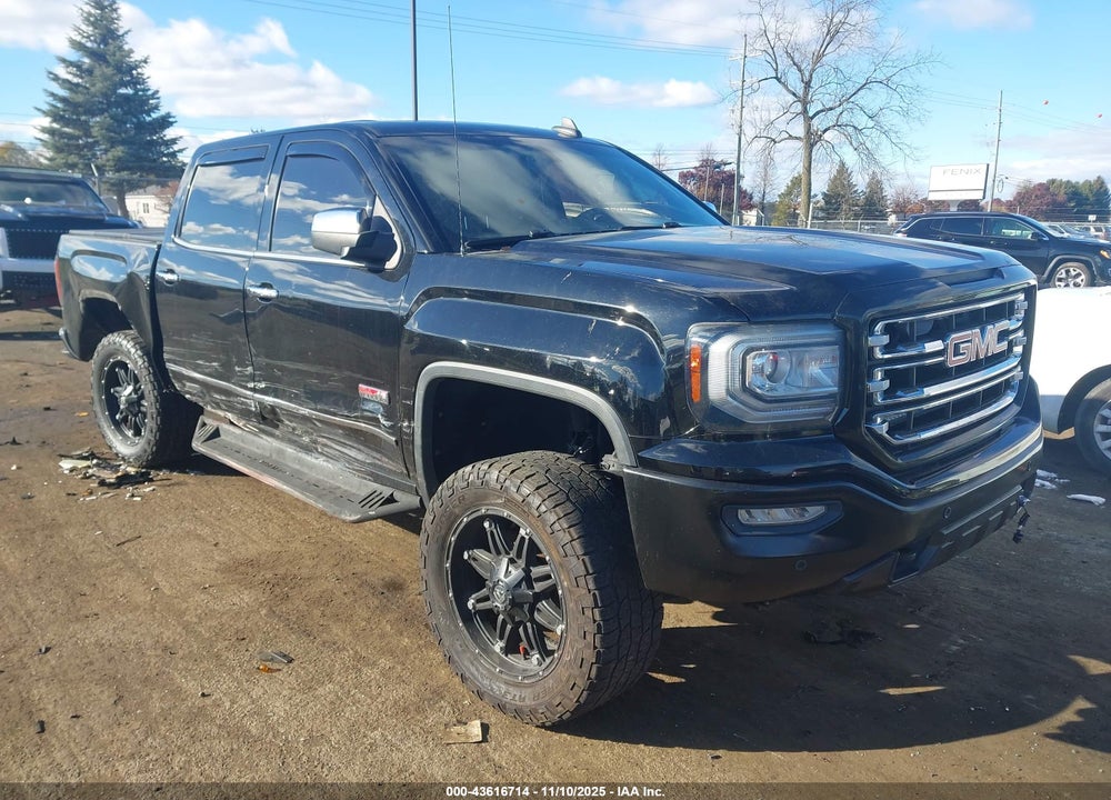 2016 GMC SIERRA 1500 SLT VIN: 3GTU2NEC8GG379024