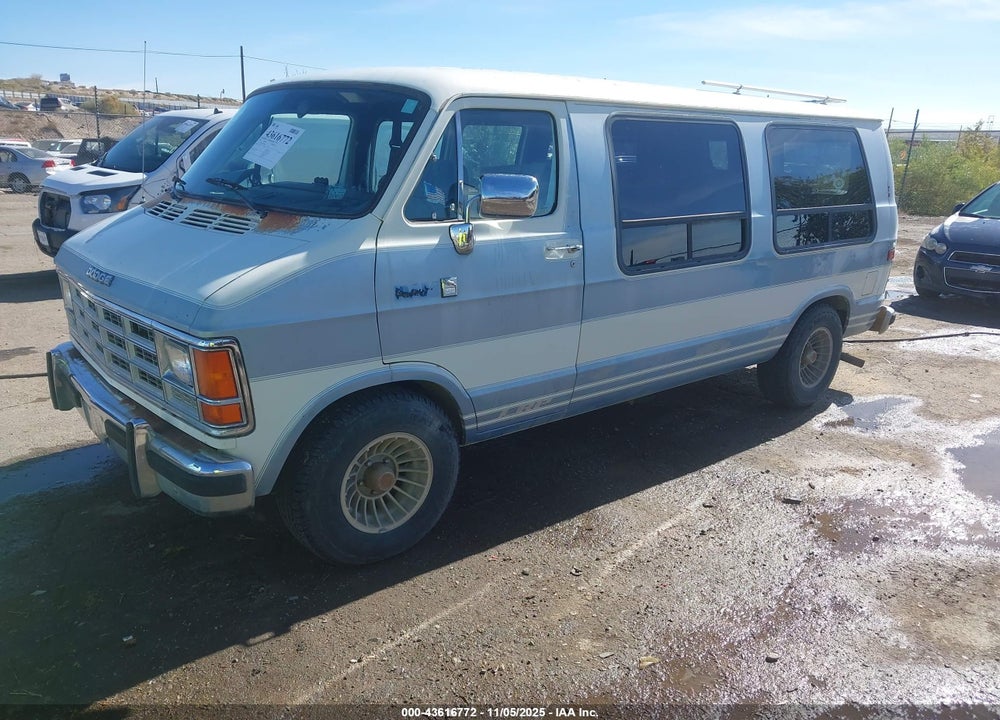 1986 DODGE RAM VAN VIN: 2B6HB23W2GK586495