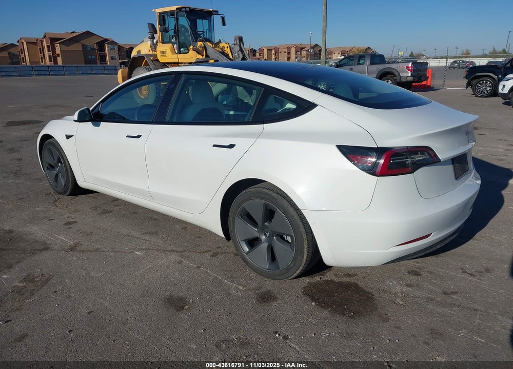 2023 TESLA MODEL 3 REAR-WHEEL DRIVE VIN: 5YJ3E1EA2PF563391